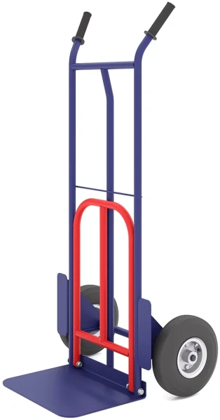 Тележка двухколесная грузовая универсальная НТТ 1823 с колёсами литыми d250мм